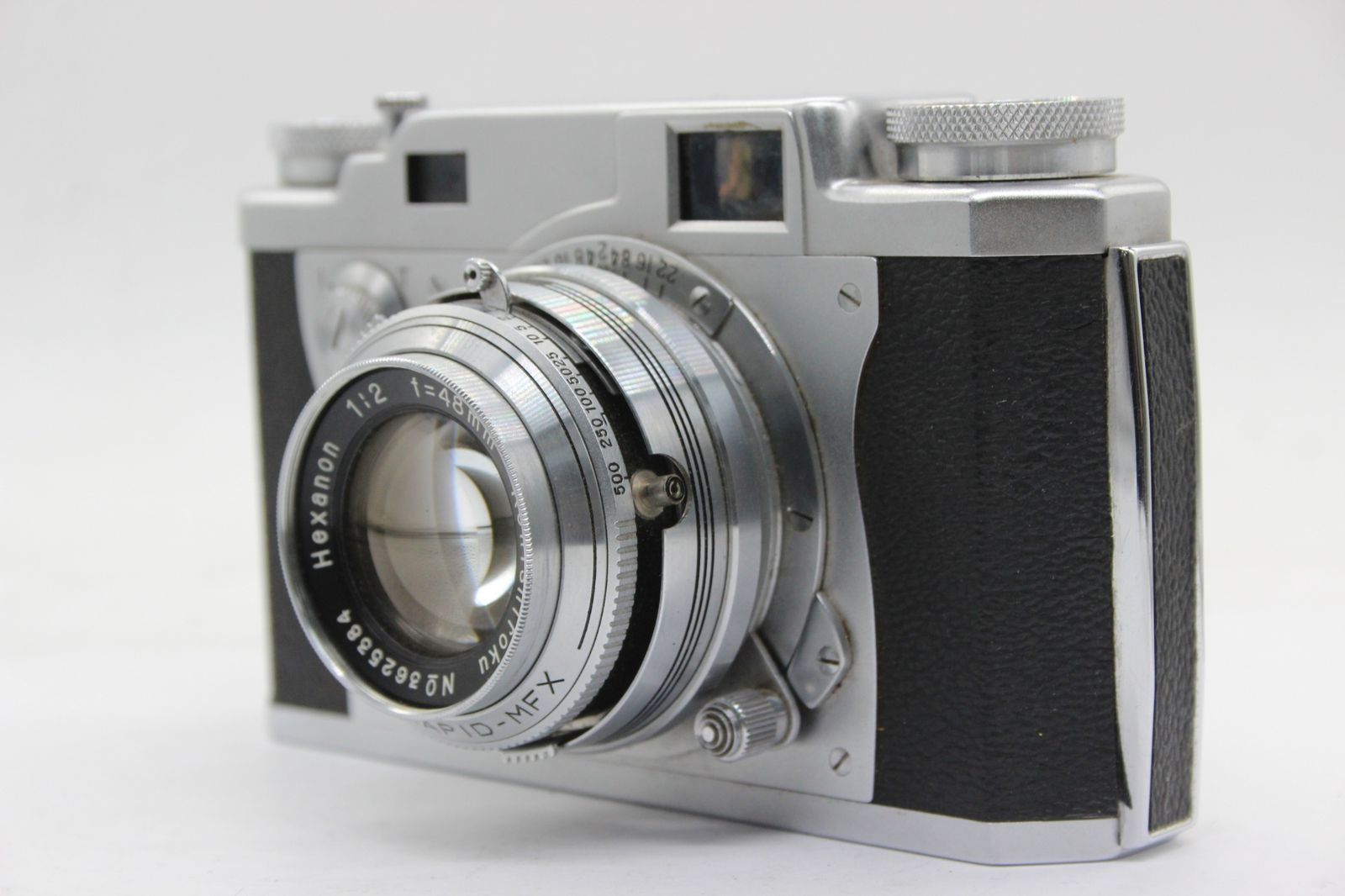 返品保証】 コニカ Konica IIA Konishiroku Hexanon 48mm F2 レンジファインダー カメラ v765 - メルカリ
