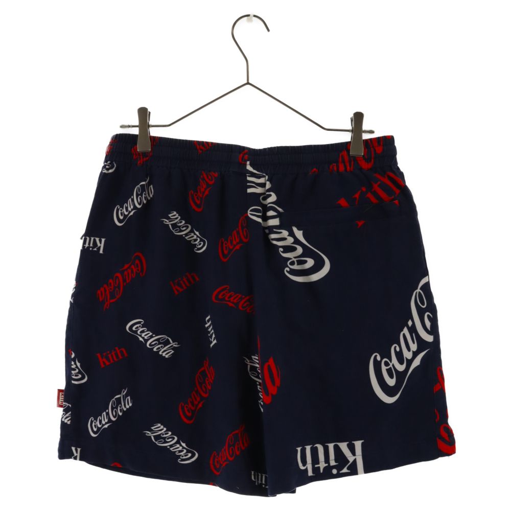 Coca-Cola (コカコーラ) PRINTED SHORT NAVY コカ コーラ プリント セットアップ 半袖 シャツ ショート パンツ  ネイビー KITH KH6378 - メルカリ