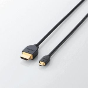 5個セット エレコム イーサネット対応HDMI-Microケーブル(A-D) DH-HD14EU10BKX5 5個セット エレコム イーサネット対応HDMI-Microケーブル（A-D） DH