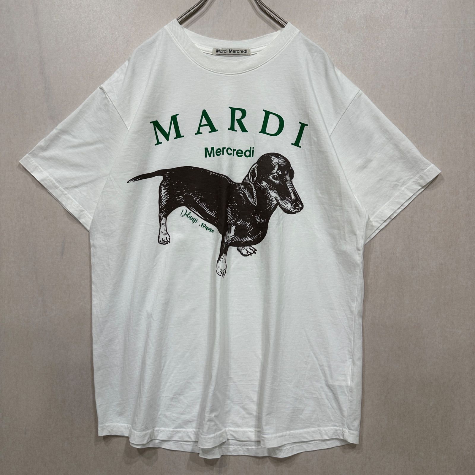 マルディメクルディ Mardi Mercredi Tシャツ TSHIRT DDANJI IVORY 半袖 レディース 韓国 ファッション アパレル 楽天市場】マルディメクルディ Mardi Mercredi Tシャツ TSHIRT