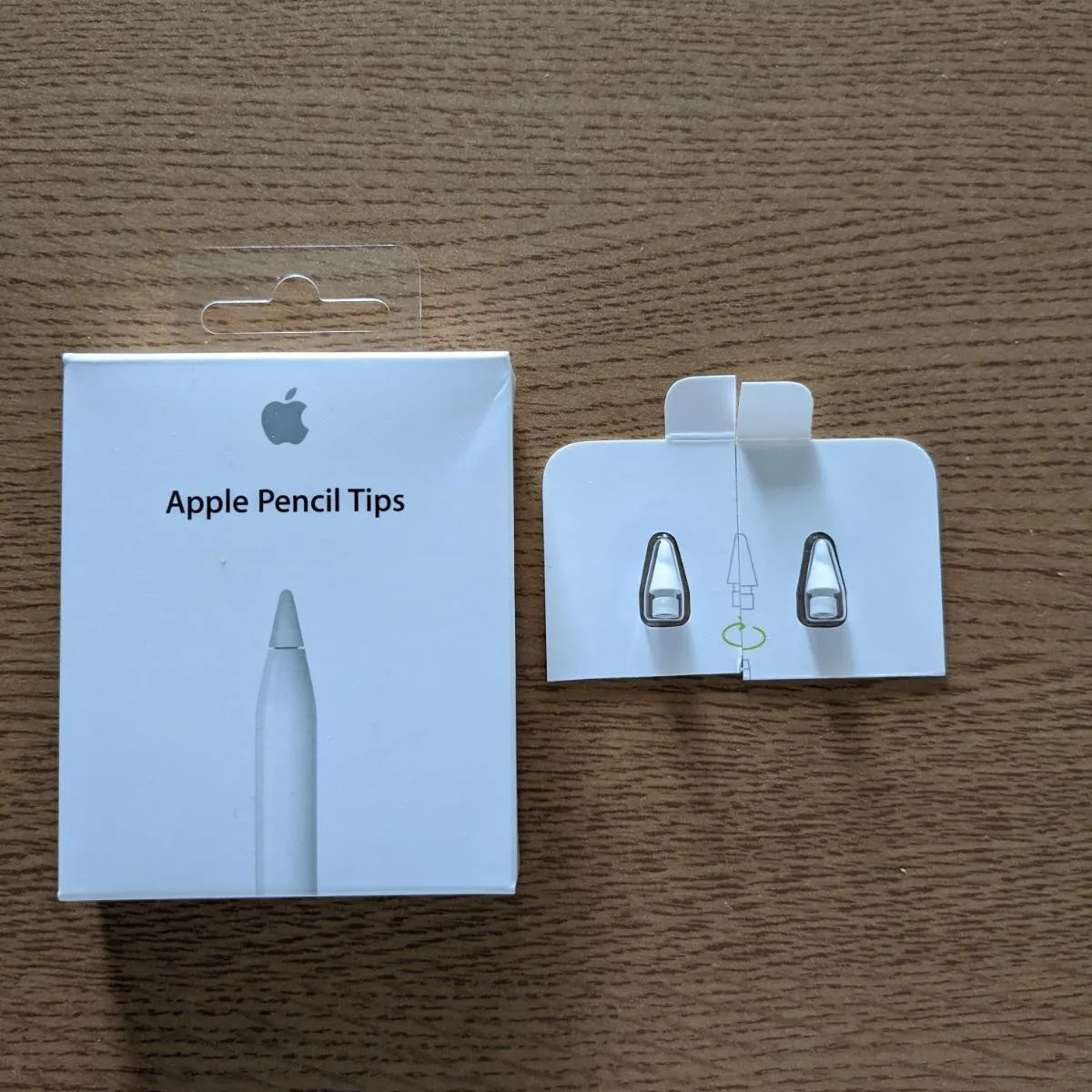 新品 未使用 ApplePencil tip 2個 純正 替芯 アップルペンシル ペン先 替え芯