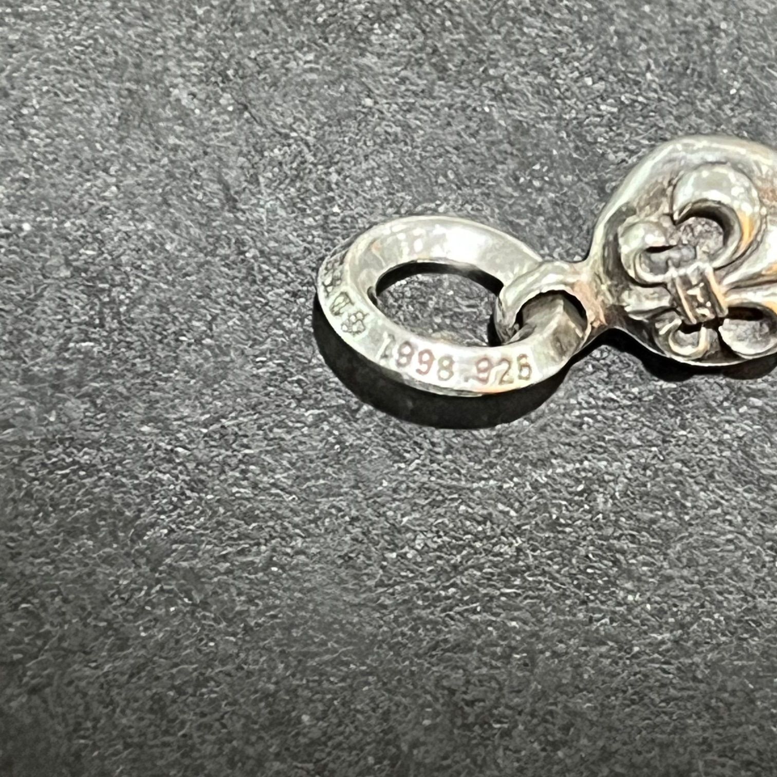 CHROME HEARTS クロムハーツ 1ボール BSフレアチャーム ネックレス