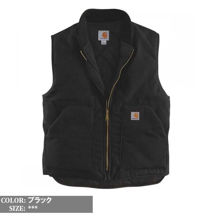 carhartt カーハート キルティング ベスト Carhartt カーハート ベスト リラックスフィット ダック ワークベスト