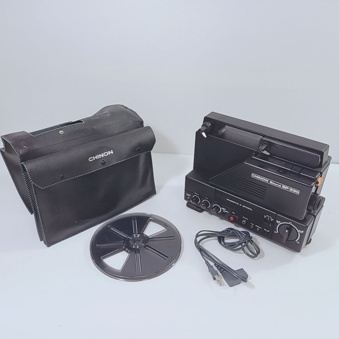 8ミリ映写機】 Chinon Sound SP-330 CHINON チノン 小型軽量サウンド