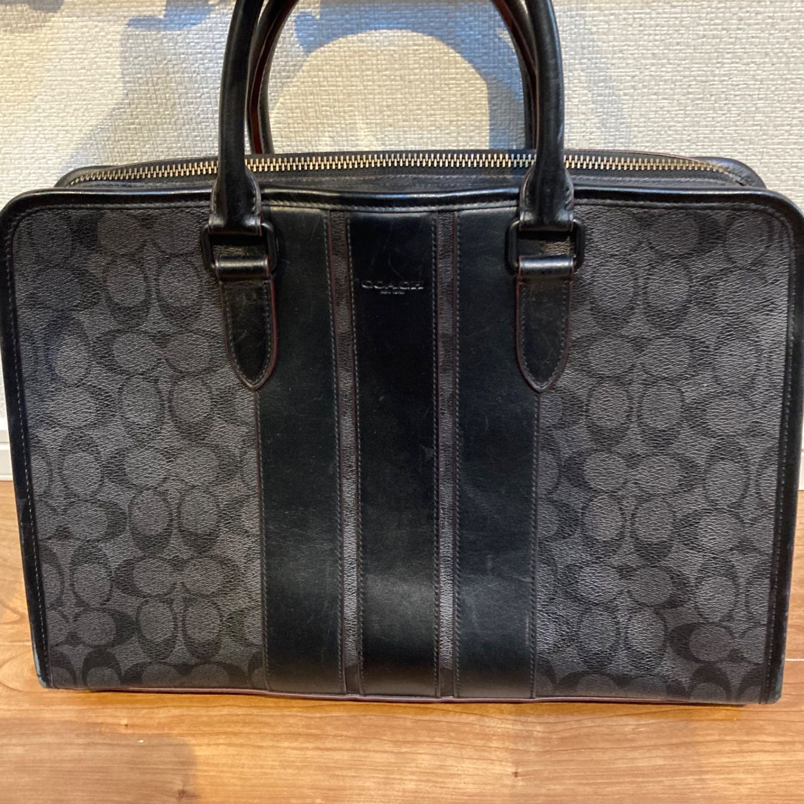 ✨極美品✨ COACH コーチ トートバッグ ビジネスバッグ オールレザー