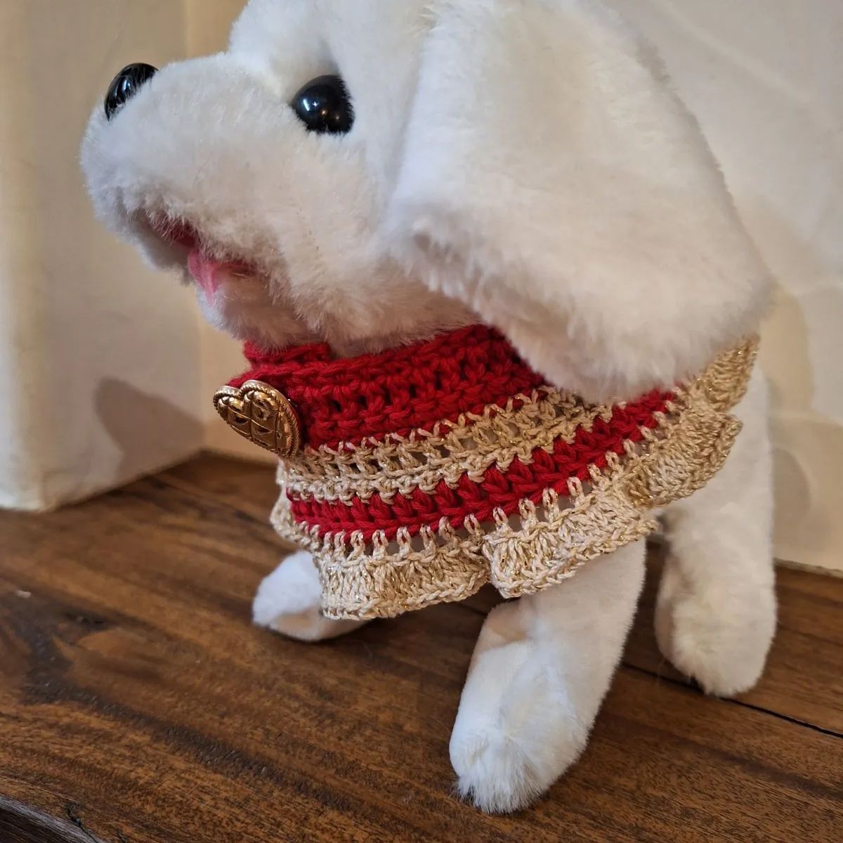 犬の首飾りハンドメイド - スタイ・よだれかけ