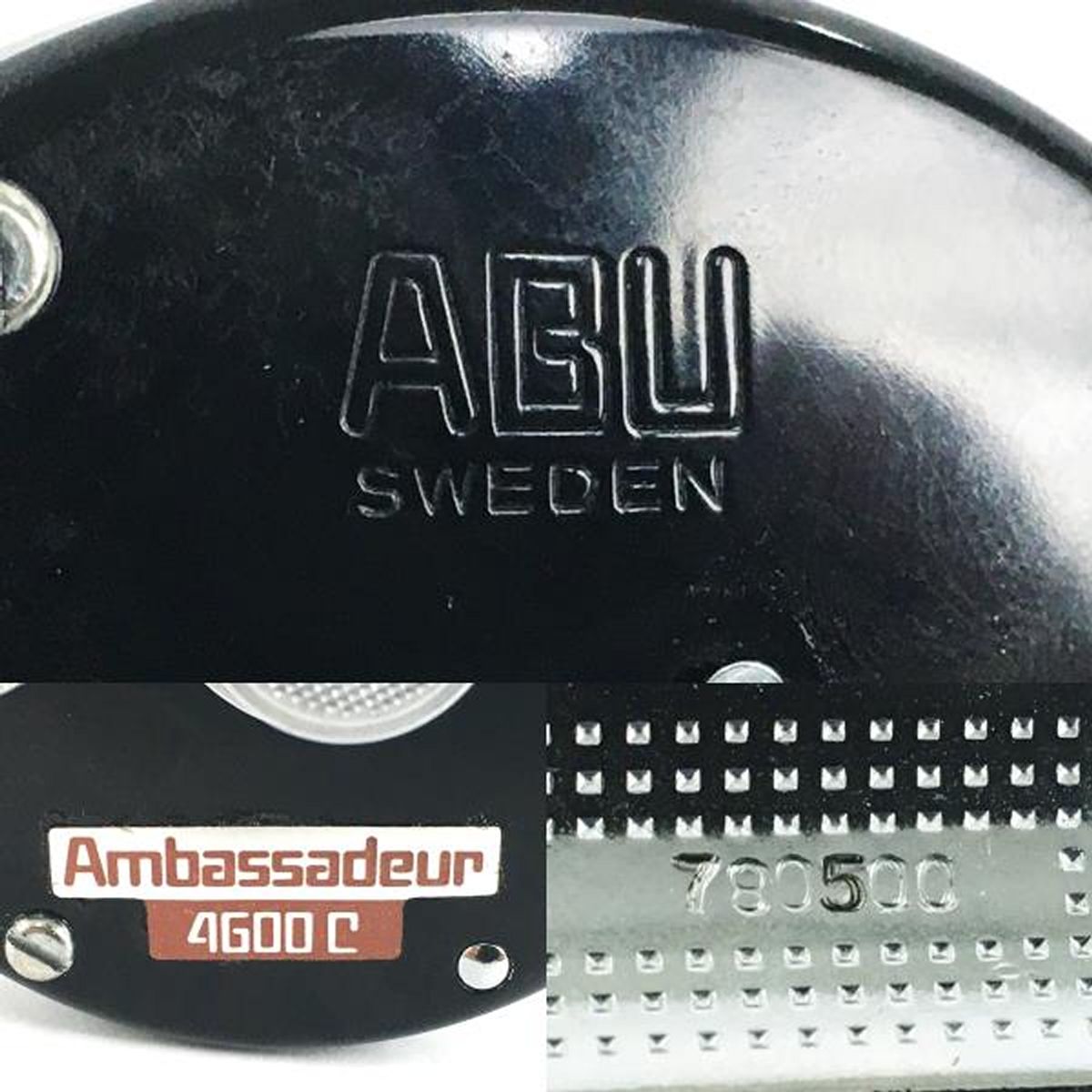 動作保証】AbuGarcia アブガルシア Ambassadeur 4600C ベイト