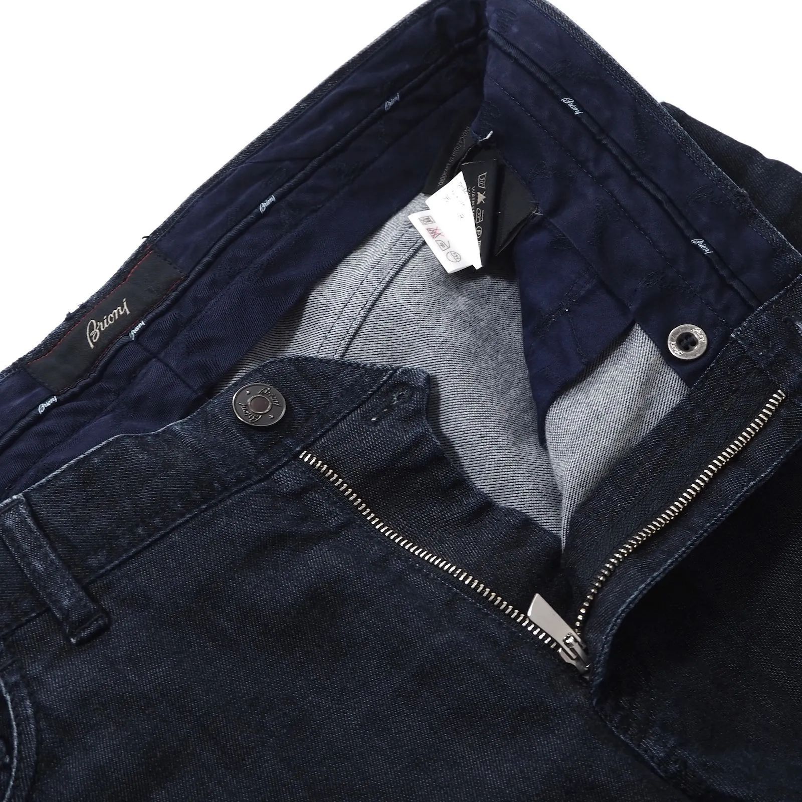 美品 ブリオーニ Brioni イタリア製 コットン 近年タグ レザーパッチ デニム パンツ 36 インディゴ メンズ 正規品 5-SB002 -  メルカリ