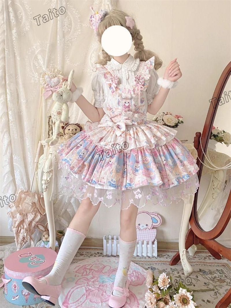 コスプレ メイド ドレス lolita オリジナル 洋服 ロリータ ワンピース