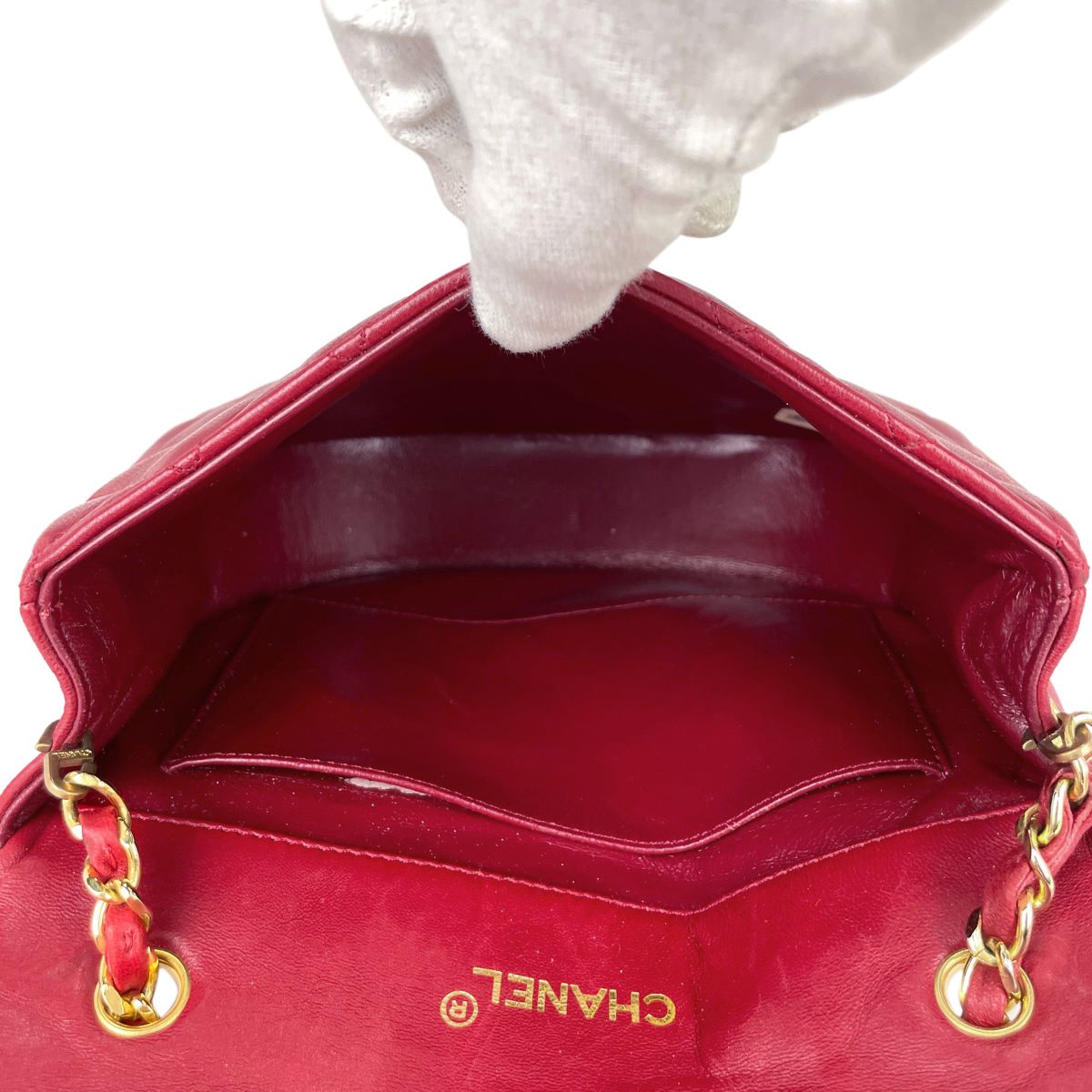 ジャンク品】シャネル CHANEL ココマーク チェーン ショルダーバッグ 