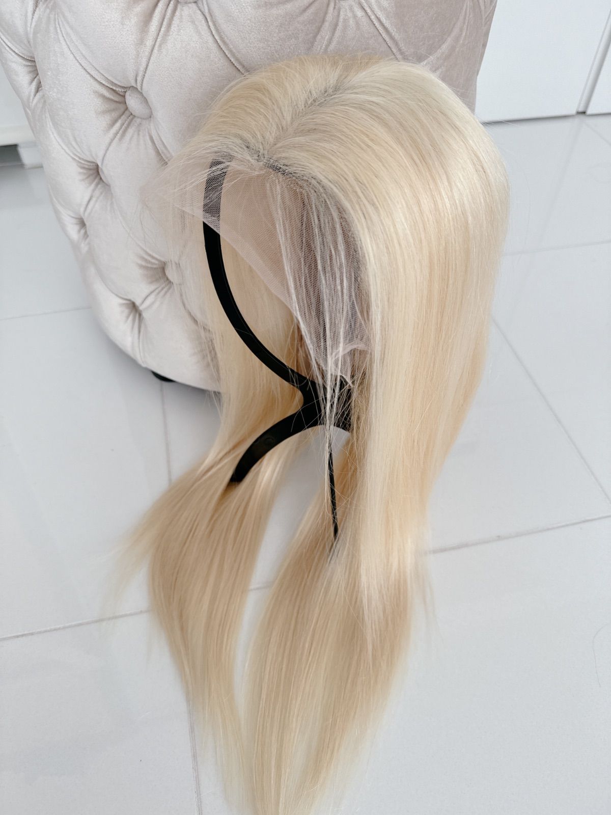 広範囲レース】レミー人毛100%人毛ウィッグ フルウィッグ レース