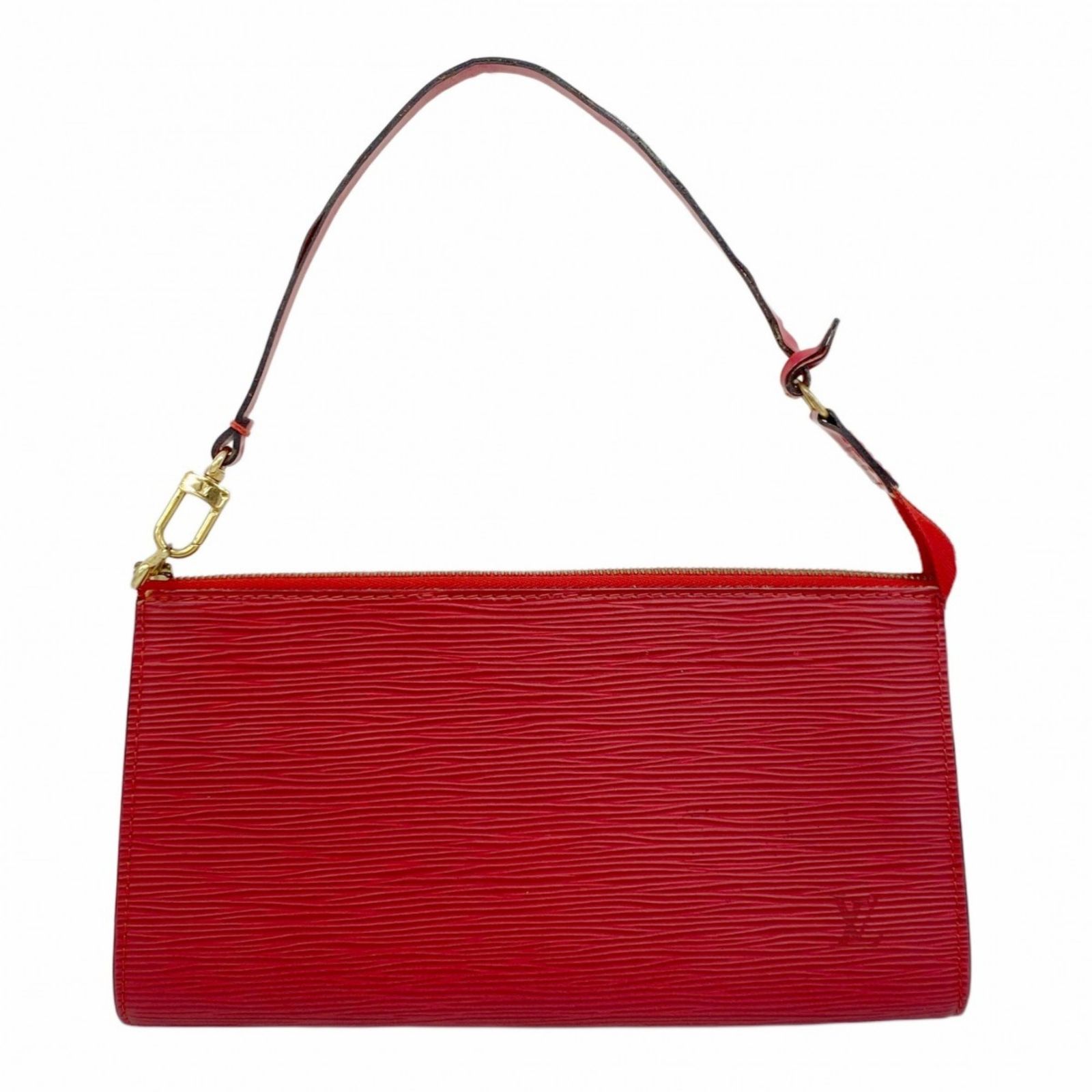 ルイ ヴィトン Louis Vuitton ルイ ヴィトン ポーチ エピ ポシェットアクセソワール M52957 カスティリアンレッドレディース