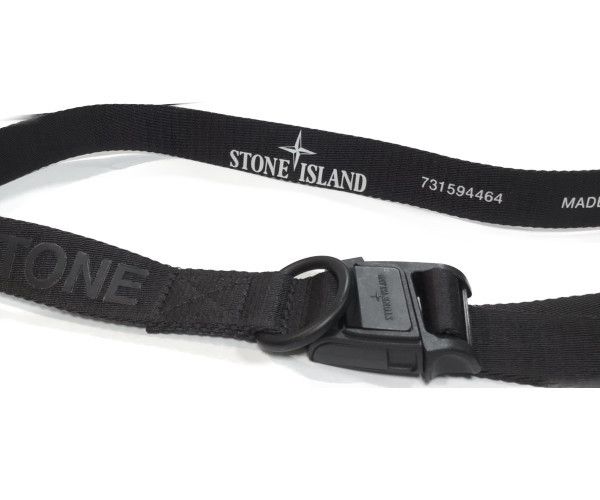 美品＊ストーンアイランド フィドロックロゴテープベルト 731594464 