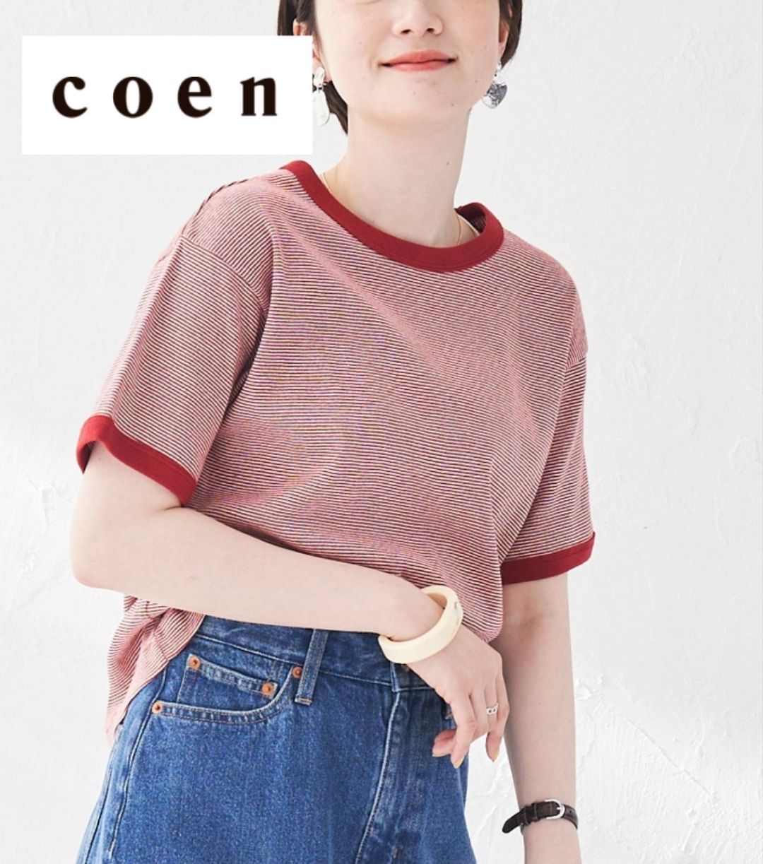 COEN コーエン️⭐️Mサイズ メンズ 緑 Tシャツ グリーン️ - 通販