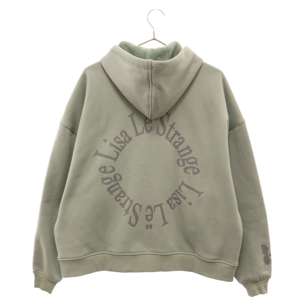 LISA LE STRANGE (リサラストレンジ) LS LOGO HOODIE ロゴプリント 