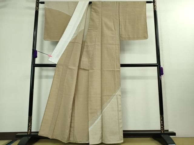 平和屋着物 上 本塩沢 やまだ織 訪問着 染色作家 桐村博 ♥ DZAB0170kh5