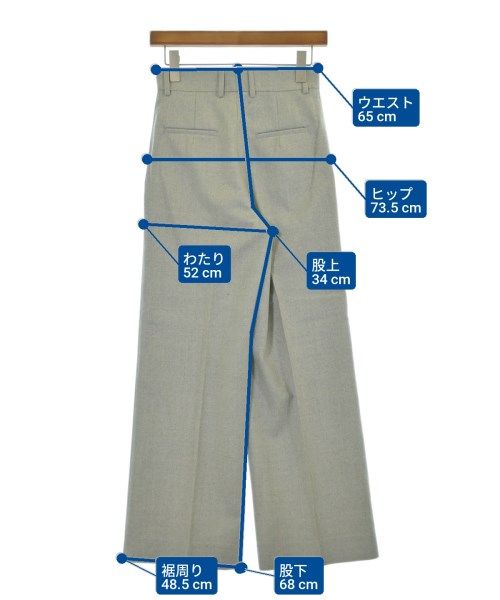 MADISON BLUE スラックス グレー 0453525Y0036 MADISON BLUE（マディソンブルー）スラックス グレー サイズ:00