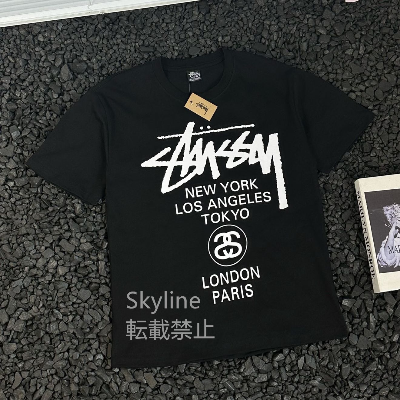 新品未使用】STUSSY ステューシー World Tour Tee ストリート