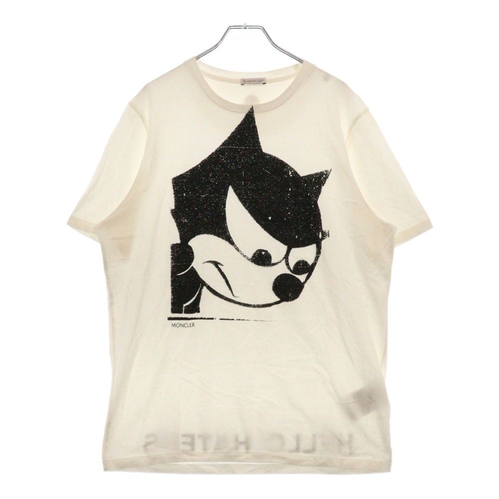 MONCLER×FELIX モンクレール フェリックス Tシャツ 白　桜井着 MONCLER×FELIX モンクレール フェリックス Tシャツ 白 桜井着
