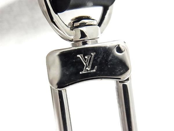 ■新品同様■ LOUIS VUITTON ルイヴィトン ポシェットアクセソワール用 ハンドル ストラップ シルバー金具 ブラック系 FD2812