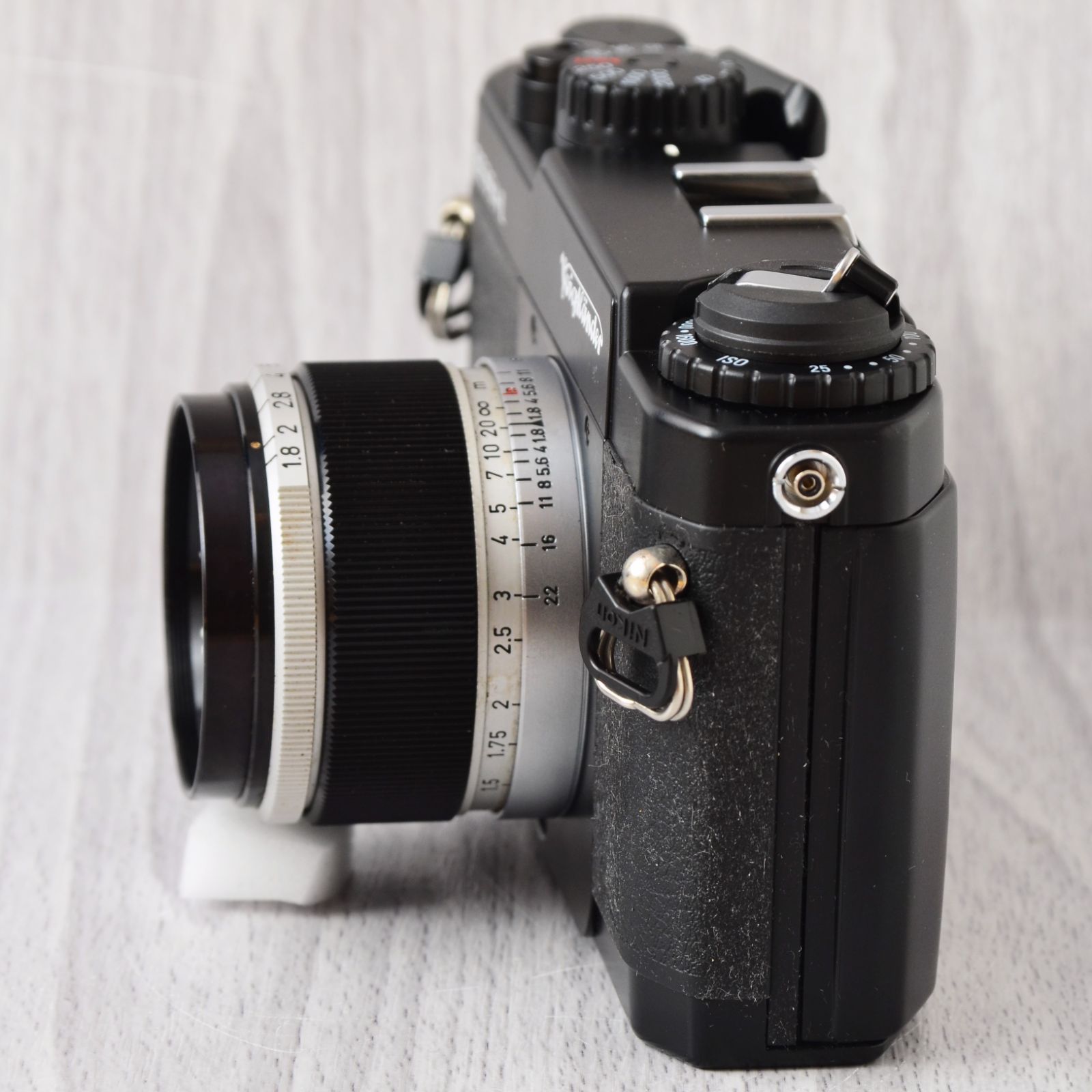 Voigtlander BESSA-L 黒 Canon 50mm f1.8 整備済 - メルカリ