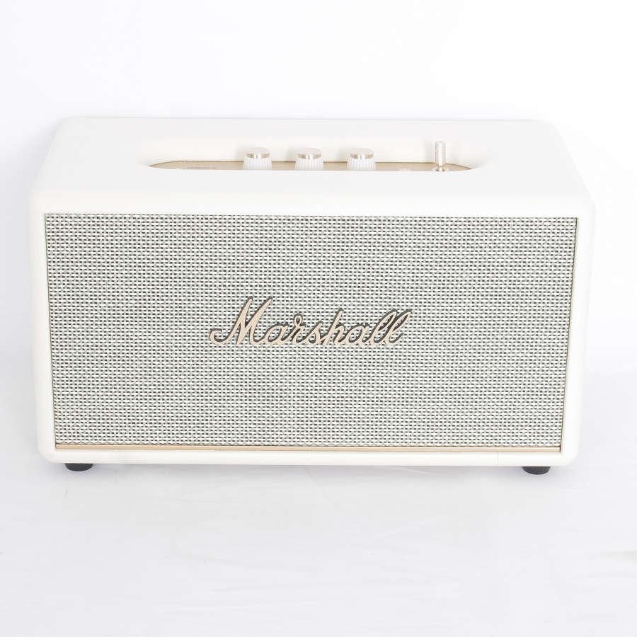 【最終値下げ】マーシャル スタンモア3 クリーム ホワイトスピーカー 中古美品 美品】Marshall Stanmore III Bluetooth Cream マーシャル