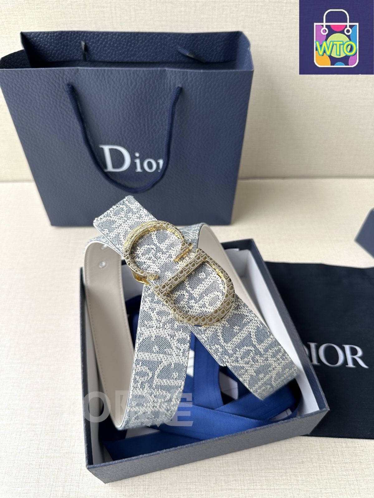 Dior 30 MONTAIGNE リバーシブルベルト 75サイズ DIOR ディオール