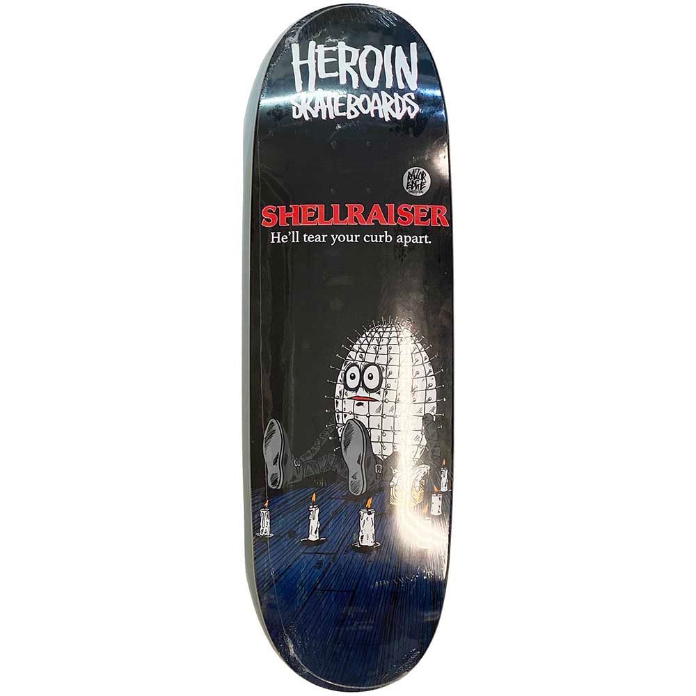 9.4インチ 2023年モデル HEROIN ヘロイン SHELLRAISER DECK デッキ 板 クルーザーにも最適です【スケートボード/スケボー/SKATEBOARD】