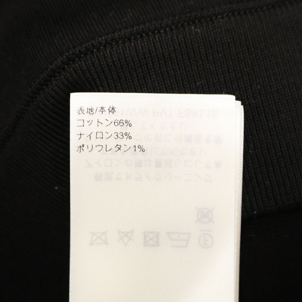 LOUIS VUITTON ルイヴィトン 25SS モノグラムエンボスド ハーフジップ ハイネックスウェット レディース ブラック RW251WW PVT FSKL15 LOUIS VUITTON - LOUIS VUITTON ルイヴィトン 25SS モノグラムエンボス