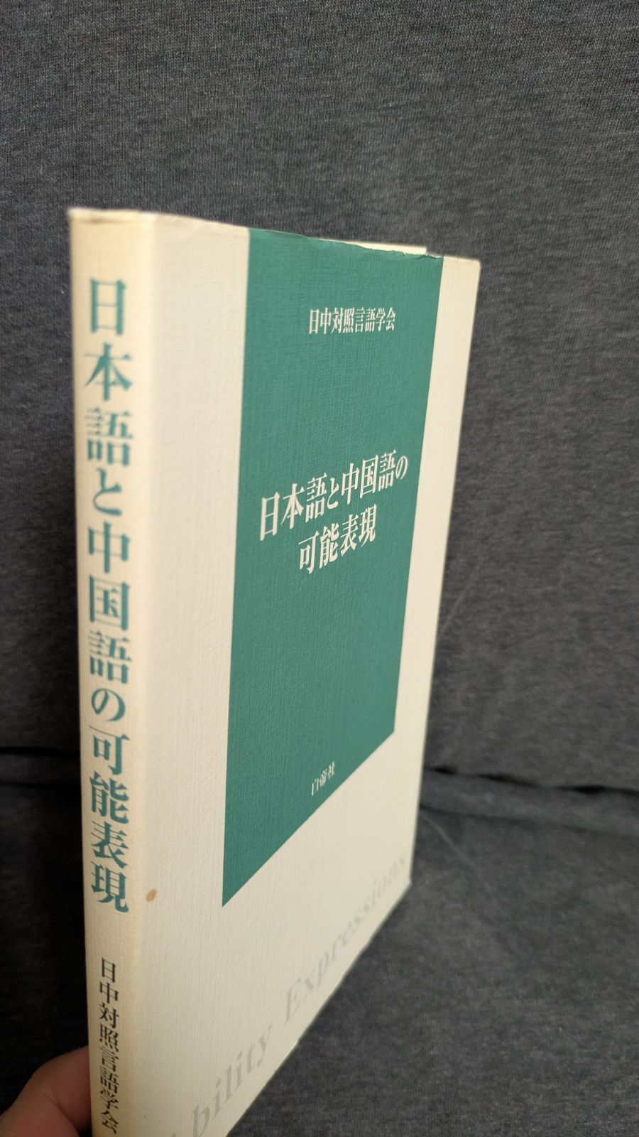 日本語と中国語の可能表現 (日中対照言語学会編/白帝社) - メルカリ