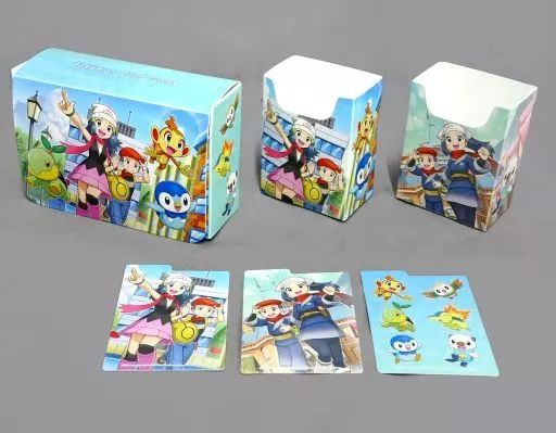 [Used] Supply Pokémon Card Game Double Deck Case Kouki & Hikari & Teru & Shaw Pokemon Center Limited