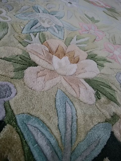 大きいマット 段通調