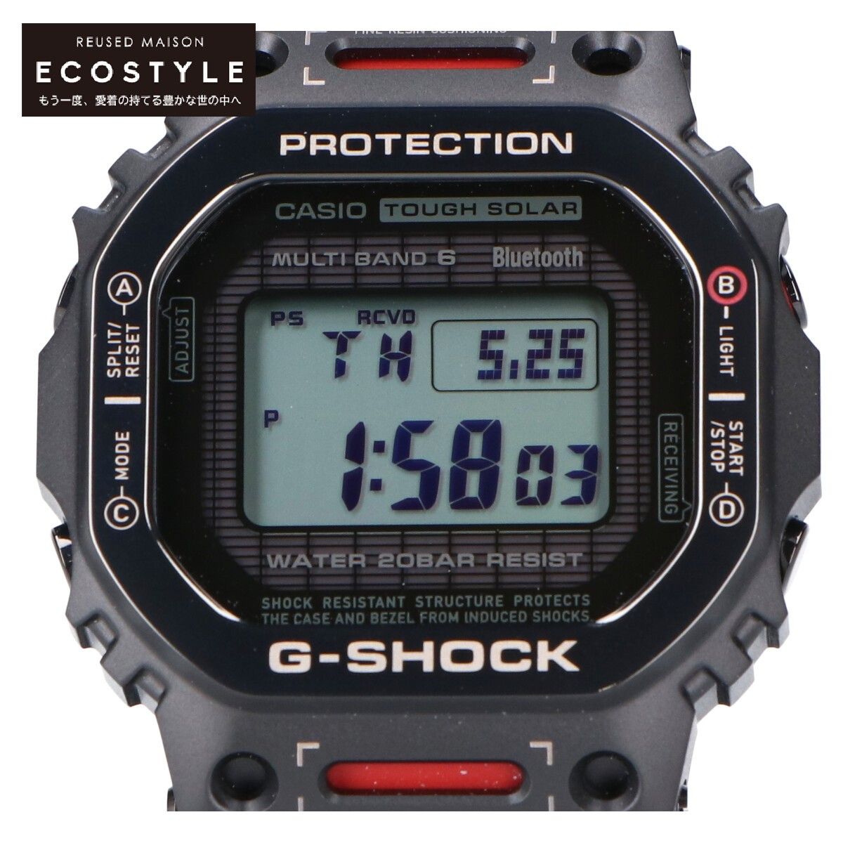 G-SHOCK ジーショック GMW-B5000TVA-1JR チタン フルメタルスクエア