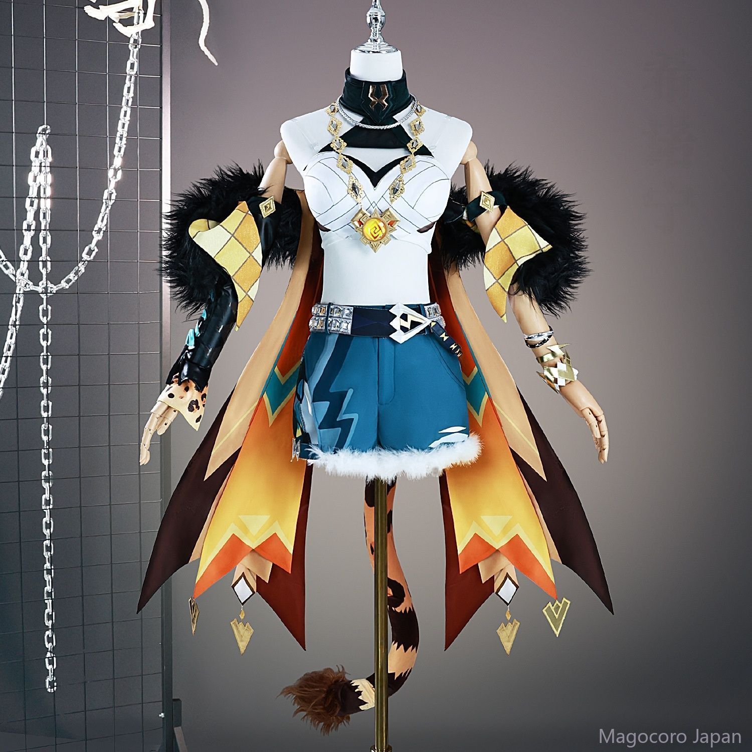 COSPLAY服原神セットコスチュームゲームナタ二次元衣装シノノメ女性アニメ