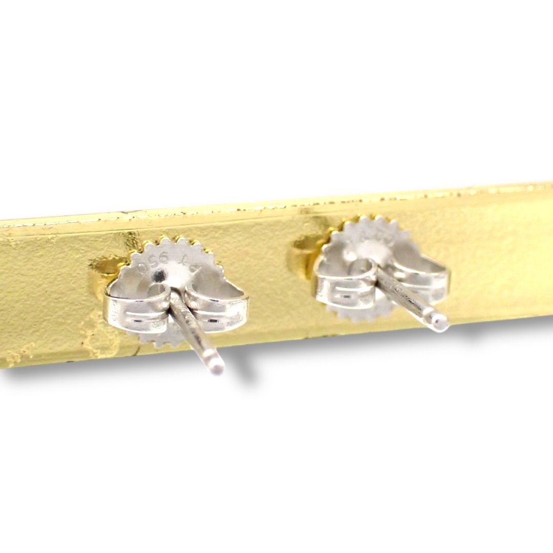 ティファニー 4.4mm バイザヤード ダイヤ ピアス Pt950 4323 - メルカリ