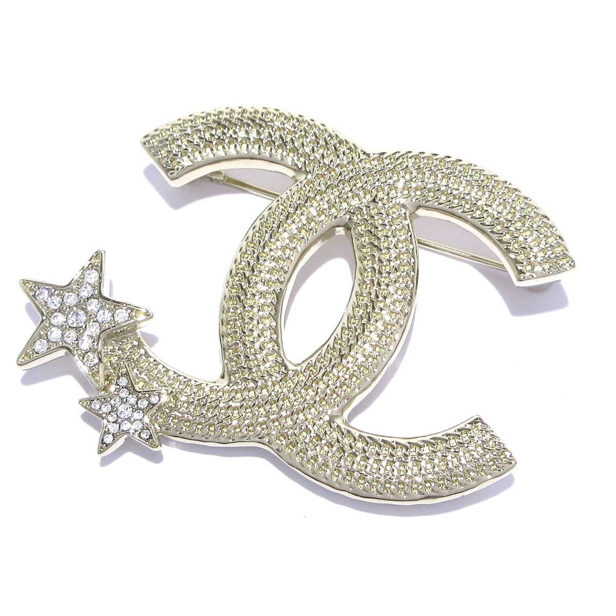 CHANEL(シャネル) ブローチ美品 ココマーク,コメット シルバー