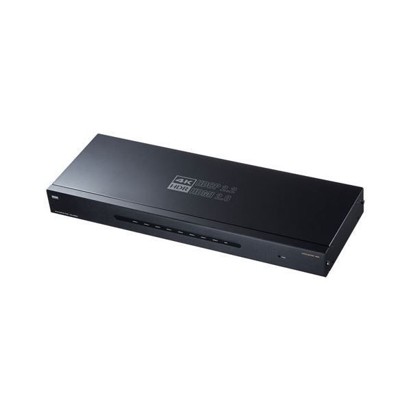サンワサプライ 4K|60Hz HDR対応HDMI分配器 8分配 VGA-HDRSP8