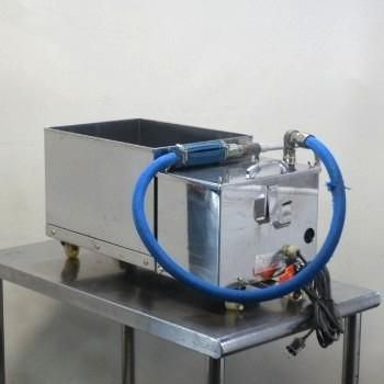 2014年製 コマツ Y-3 フライヤー 用 油 濾過 器 ろ過機 100V 25L 用 W310D660H357ｍｍ 32kg オイル クリーン