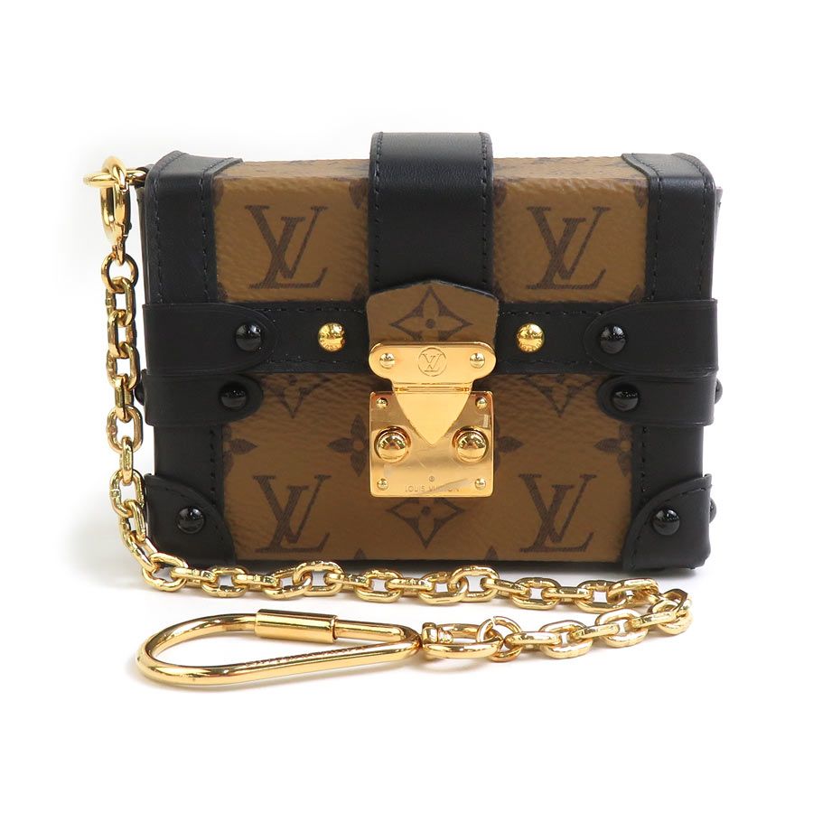 ルイ ヴィトン LOUIS VUITTON チャーム モノグラム リバース エッセンシャル トランク M68575