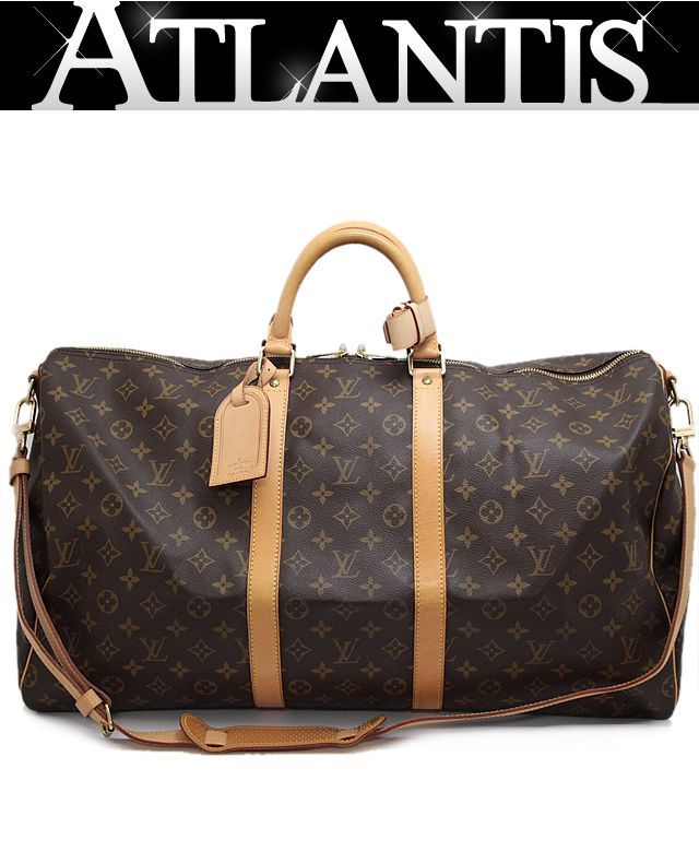 ルイヴィトン LOUIS VUITTON キーポルバンドリエール55 ボストン