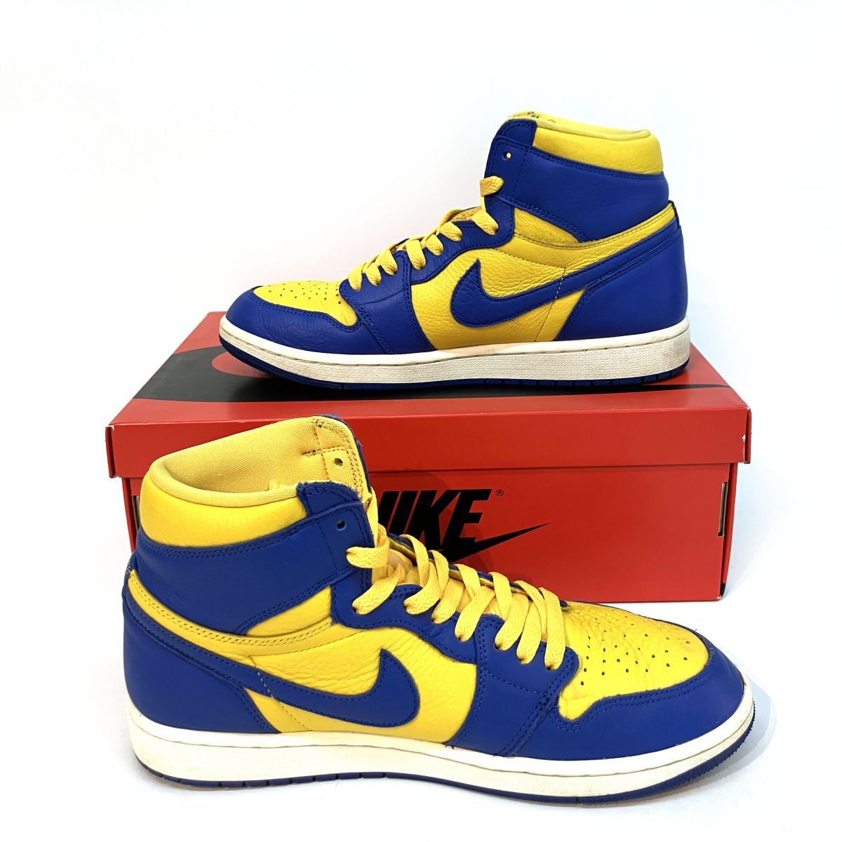 シューズ(男性用) Nike AIR jordan 1 GAME  27.5 Nike Jordan 1 Mid TD Football Cleats Game Royal Blue Men's