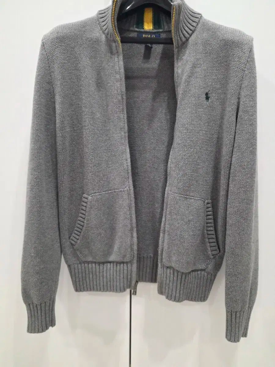 ポロ ボーイズ フルジップアップ ニット カーディガン L
