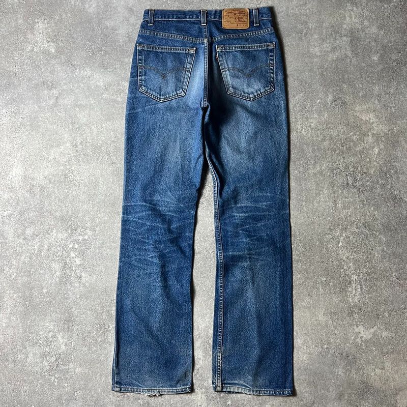 ヒゲ 00s USA製 Levis 517 0216 フレア デニム パンツ 32 / 00