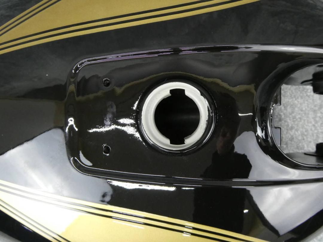 GS400 タンク テールカウル E2 金 - メルカリ