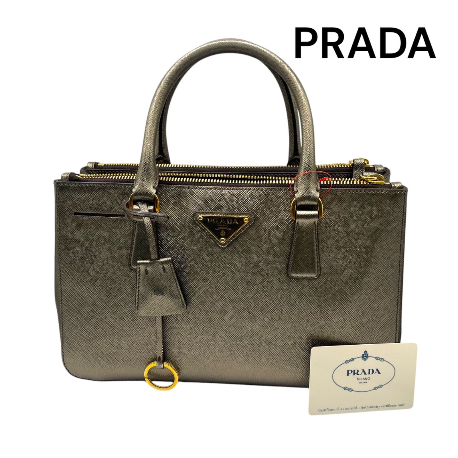 ○プラダ PRADA ガレリア ハンドバッグ サフィアーノレザー ○プラダ PRADA ガレリア ハンドバッグ サフィアーノレザー