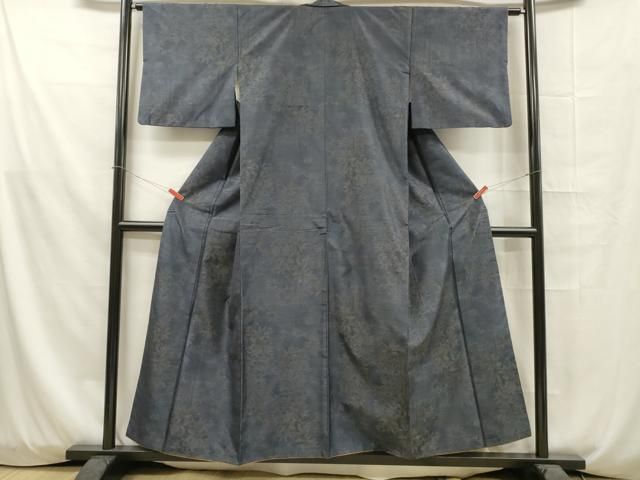 平和屋1□本場大島紬 泥染め 9マルキ 成り物 逸品 未使用 fb9656