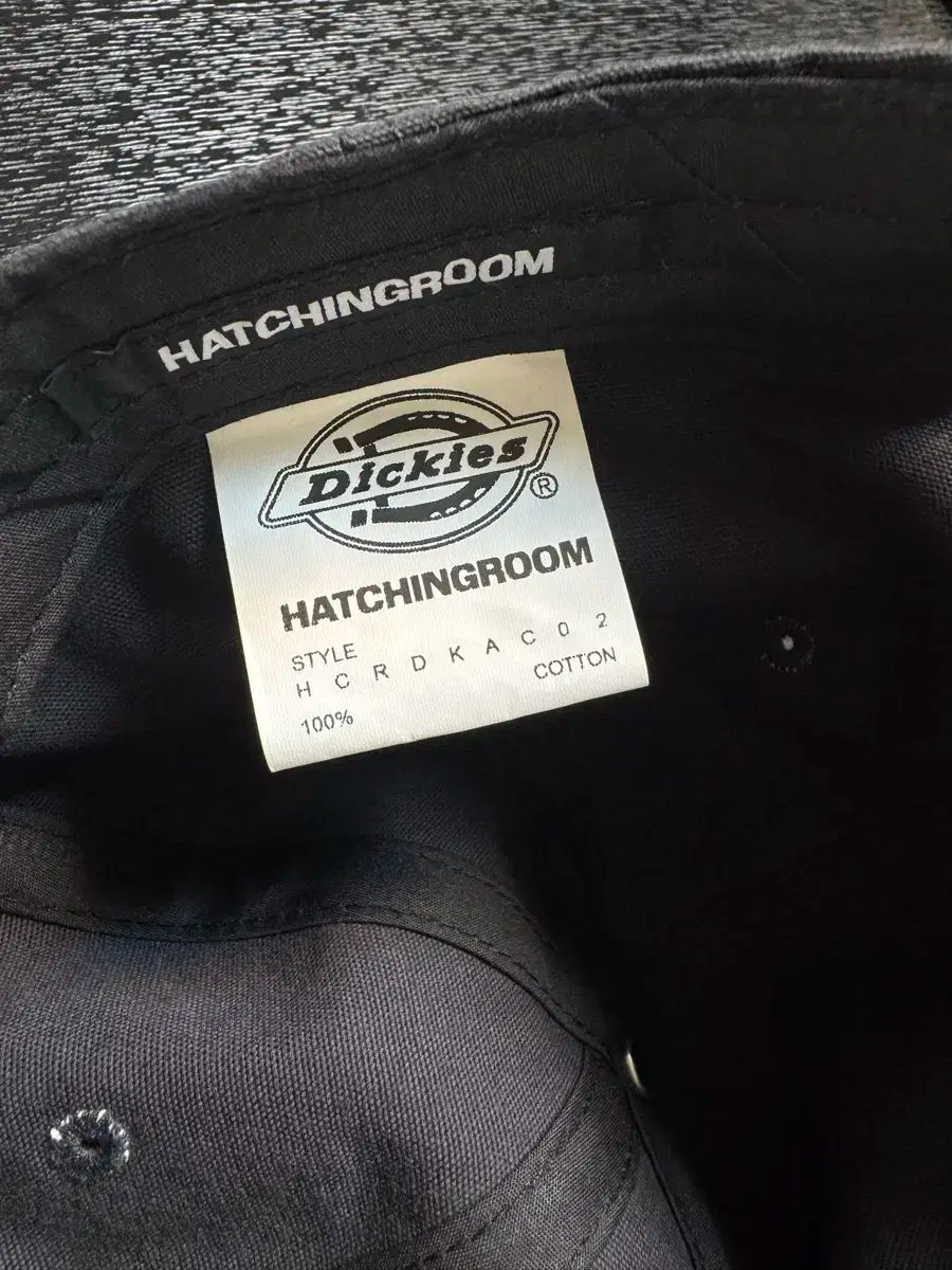 Hatchingroom DICKIES ディッキーズ VTG D ボールキャップ Blue Charcoal