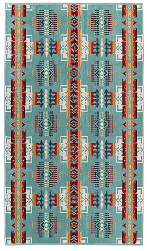 ペンドルトン PENDLETON アウトドア ペンドルトン ジャガードバスタオルオーバーサイズ XB233 バスタオル タオル タオルケット 大きめ フェス ソファーカバー オーバーサイズ 19373185 51128 チーフジョセフアクア