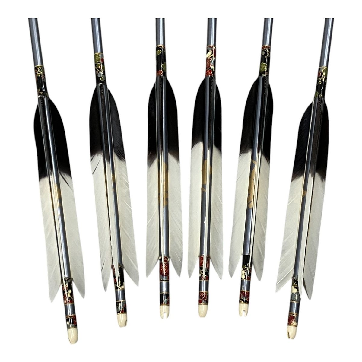 EASTON XX75 R1913 矢 6本セット イーストン 矢筒付き 弓矢 弓道 中古