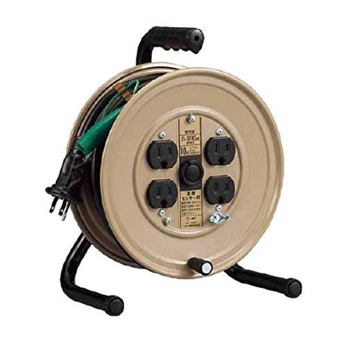 【新品・2営業日で発送】ハタヤリミテッド ハタヤ 温度センサー付コードリール単相100V10M JS101KS